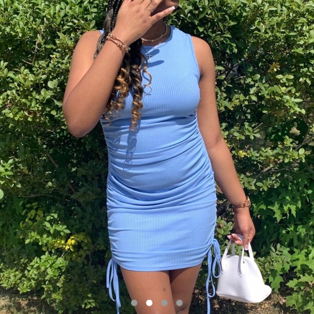 BLUE SUMMER DRESS